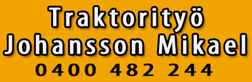 Traktorityö Johansson Mikael logo